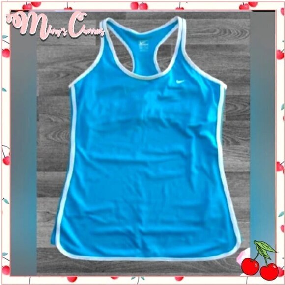 Turquoise Nike Tank Top - Picture 1 of 5